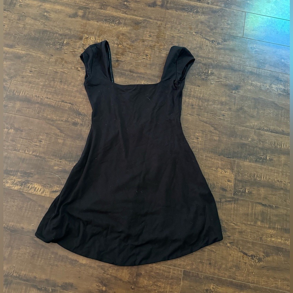 Oh Polly black mini summer dress